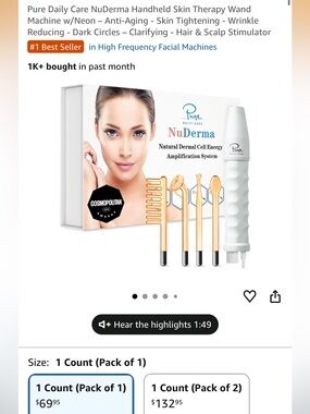 NuDerma Skin Therapy Wand